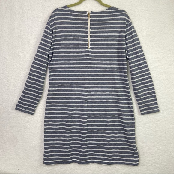 Sail to Sable STS blue & white striped dress rope detail. Size Large - Picture 7 of 7